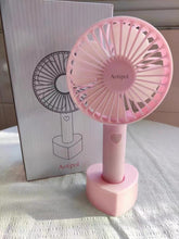 Load image into Gallery viewer, Aotipol hand-held electric fan,portable electric fan rechargeable battery