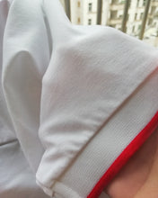 Load image into Gallery viewer, Ayooni lapel T-shirt, women's short-sleeved buttoned Polo shirt and rib knit casual top