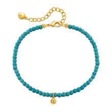 Load image into Gallery viewer, MSCHA HOME Bracelets,hand beaded adjustable gold jewelry