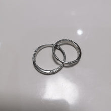 Load image into Gallery viewer, CAHEER ring, adjustable 925 sterling silver fashion ring, a pair