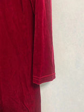 Load image into Gallery viewer, CLOTHYIFUE Frocks, Women's Long Sleeve Retro Elegant Shirt Dress,Red