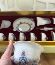 Load image into Gallery viewer, CNuanci Tea Sets,Set of Chinese Bone China Ceramic Cups