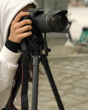 Load image into Gallery viewer, Chomim Camera Tripod, Lightweight Aluminum Travel Camera Tripod, with Carry Bag, for Smart Phones/Cameras