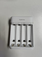 Load image into Gallery viewer, Coyktonty Battery charger,4-Bay Rechargeable Battery