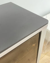 Load image into Gallery viewer, FINOTIC metal storage cabinets, modern steel cabinets against the wall, light luxury wine cabinets, kitchen storage cabinets, dining storage cabinets