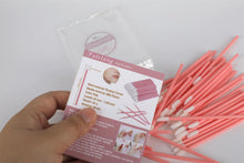 Load image into Gallery viewer, Futelang 50PCS Disposable Lip Brushes Make Up Brush Lipstick Lip Gloss Wands Applicator Tool Makeup Beauty Tool Kits