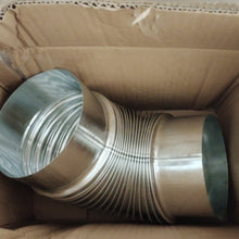 Load image into Gallery viewer, HTmatelasse Metal elbows for pipes,90° Degree Adjustable Elbow Crimped End Connection