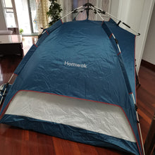 Load image into Gallery viewer, Homwok tent for camping, 4 person tent portable instant tent automatic tent waterproof windproof