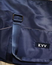Load image into Gallery viewer, KVV Travelling Bags, Water Repellency Travel Duffle Bag Foldable for Men Women, Navy blue