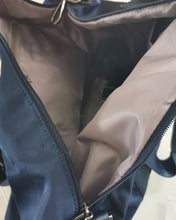 Load image into Gallery viewer, KVV Travelling Bags, Water Repellency Travel Duffle Bag Foldable for Men Women, Navy blue