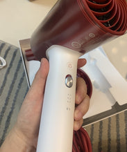 Load image into Gallery viewer, LANQIE hair dryer,1800W Ionic Hair Dryer, Pro Salon Negative Ions Blow Dryer, Light Weight/Quiet/Fast Drying, Heating &  Wind Speed with Magnetic Concentrator Nozzle Suitable for Home & Salon & Travel