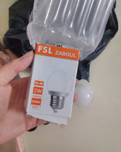 Load image into Gallery viewer, ZABOUL LED lamps,3W 6500K E27 Intermediate Base LED Light Bulb (40W Incandescent Equivalent) for Cabinet Light, Reading Lamp, Desk Lamp, Warm White