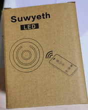 Load image into Gallery viewer, Suwyeth LED Lights With Remote,Led Puck Lights With Remote Dimmable Closet Light Battery Powered