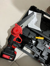 Load image into Gallery viewer, LVFEITIN Power-operated saws, 128V cordless chainsaw, portable chainsaw