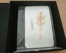 Load image into Gallery viewer, Lawie hair clips, golden leaf hair clips, metal hair clips for girls' hair, women's headdress gifts