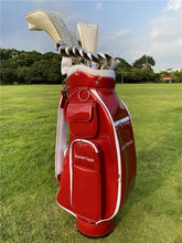 Load image into Gallery viewer, Monster Equips golf bag, standard golf bag waterproof PU golf tote bag golf cart bag men's lightweight golf suitcase adult lightweight golf bag