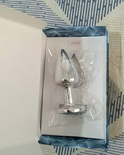 Load image into Gallery viewer, Ohlme Silver butt plug, stainless steel metal, women's and men's toys for beginners