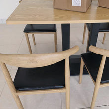 Load image into Gallery viewer, PHOLITA Chairs furniture dining room chairs wooden seat and solid wood structure dining chair