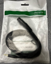 Load image into Gallery viewer, Posugear Microphone cable, audio connection, connector, black