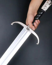 Load image into Gallery viewer, QUETZALCOATLUS medieval toy PU sword, foam two-handed sword toy big sword weapon toy knight samurai costume war game Christmas cosplay