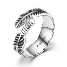 Load image into Gallery viewer, MSCHA HOME Rings,925 Sterling Silver Ring Adjustable Open Ring for Women