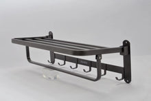 Load image into Gallery viewer, URAXREN Towel Racks, Wall Mounted Multifunctional Double Towel Bars