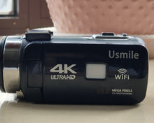Load image into Gallery viewer, Usmile camera, camcorder digital video recorder Full HD 1080P, 270 degree rotating LCD 16X zoom camera