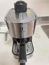 Load image into Gallery viewer, V VANDER LIFE coffee pot, integrated coffee brewer, polished silver