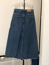 Load image into Gallery viewer, YAGIE skirts,Long Denim Skirts for Women High Waist