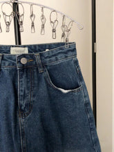 Load image into Gallery viewer, YAGIE skirts,Long Denim Skirts for Women High Waist