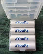 Load image into Gallery viewer, aYouPz battery and battery charger, 4 slot independent electric toy car battery and charger