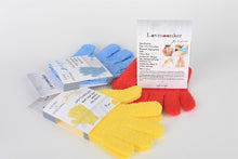 Load image into Gallery viewer, Lovmoonker 3 Pairs Exfoliating Gloves Exfoliator Shower Glove Body Scrubber Bath Gloves for Shower, Spa, Massage, Body Scrub