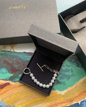 Load image into Gallery viewer, asmolly Bracelets, Pearl Bracelet for Women, Crystals Jewelry Bridesmaids Bridal Collection