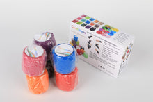 Load image into Gallery viewer, Coodiikaka 6 Pack Self Adhesive Bandage Wrap, Cohesive Medical Tape for Vets (6 Colors, 2 in x 5 Yards)