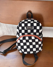 Load image into Gallery viewer, Cucn Backpack,Durable Small Backpack for Women Polyester Mini Backpack Kids Backpack for Young Girls (lattice)