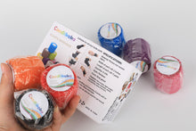 Load image into Gallery viewer, Coodiikaka 6 Pack Self Adhesive Bandage Wrap, Cohesive Medical Tape for Vets (6 Colors, 2 in x 5 Yards)
