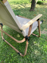Load image into Gallery viewer, cenadinz Beach chairs,Folding Solid Wood Beach Chair(Beech)