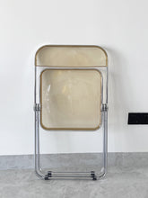 Load image into Gallery viewer, chaliced chair,Transparent Clear Folding Chair PC Plastic Living Room Seat