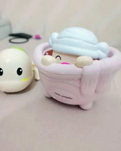 Load image into Gallery viewer, cutie pumpkin bath toy, pink pig baby bathroom play water bath toy bathroom shower beach play water cartoon classic children’s educational toy
