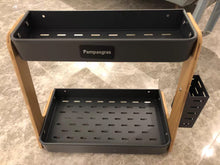 Load image into Gallery viewer, Pampasgras-Countertop Spice Rack 2-Tier Kitchen Spice Organizer Storage Shelves