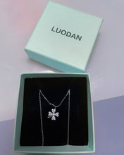 Load image into Gallery viewer, LUODAN Amazon Collection Sterling Silver Pendant Necklace Made with Swarovski Crystal