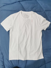 Load image into Gallery viewer, fu829hui Tee shirts,Men's Short-Sleeved Training Shirt, White