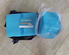 Load image into Gallery viewer, greenpoint disposable pet diapers 12.9 inches X 17.7 inches (50 pieces), incontinence pads for domestic pet dogs