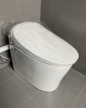 Load image into Gallery viewer, jayden toilet,One Piece Toilet - Tall Elongated Bathroom Toilet Comfort Height Dual Flush White Ceramic Modern Small Bathroom One Piece Toilet