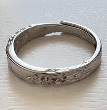 Load image into Gallery viewer, sumluver Rings,Sterling silver ring 925,adjustable,stakable ring