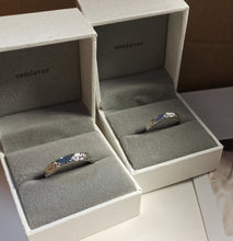 Load image into Gallery viewer, sumluver Rings,Sterling silver ring 925,adjustable,stakable ring