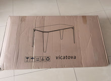 Load image into Gallery viewer, vicatova Tables,Modern solid wood desk Home office desk