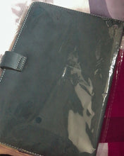 Load image into Gallery viewer, yoaiee notebook, diary hardcover writing notebook with faux leather plaid page, with magnetic buckle