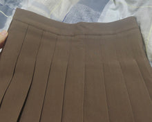 Load image into Gallery viewer, WYCHUN Girls Women High Waisted Pleated Skirt Plain Mini School Uniform Skirts with Lining Shorts