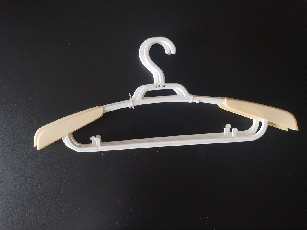 btdckdd Clothes hangers, plastic hangers with hooks